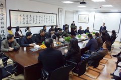 热烈欢迎荆州市殡葬协会辅导莅临杨艺参观领导