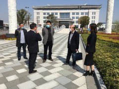 咸宁市民政局副局长沈建军来杨艺调研生态葬