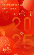 喜迎元旦，巳巳如意！